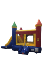 Rainbow Slide Bounce House